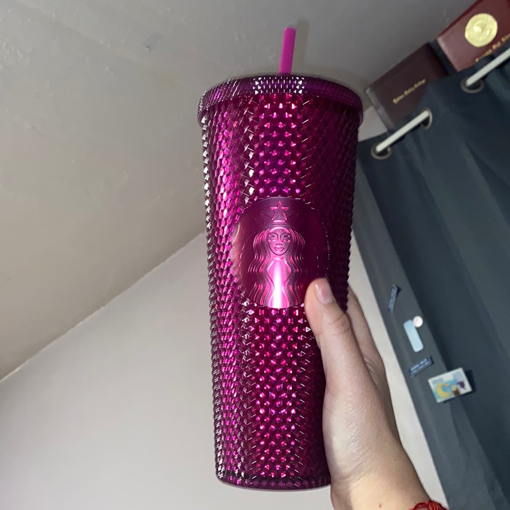 Berry Starbucks cup